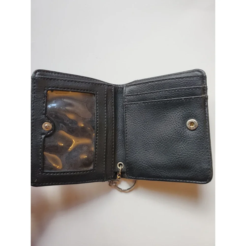 Liz Claiborne Black Small Change Accessory Keychain Wallet